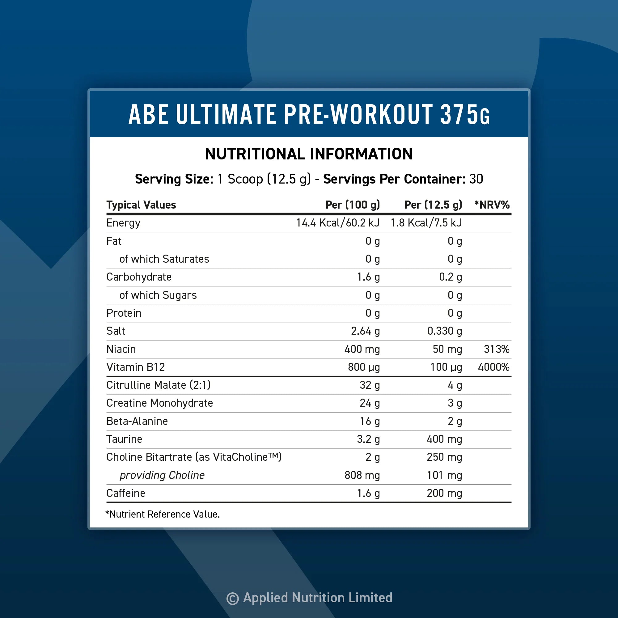 ABE Pre-workout Applied Nutrition