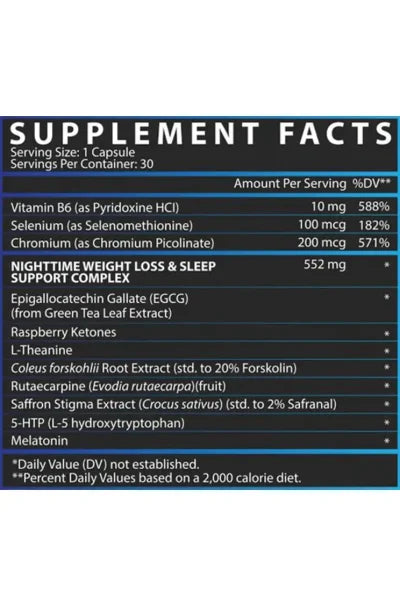 Lipo 6 Night Time Nutrex