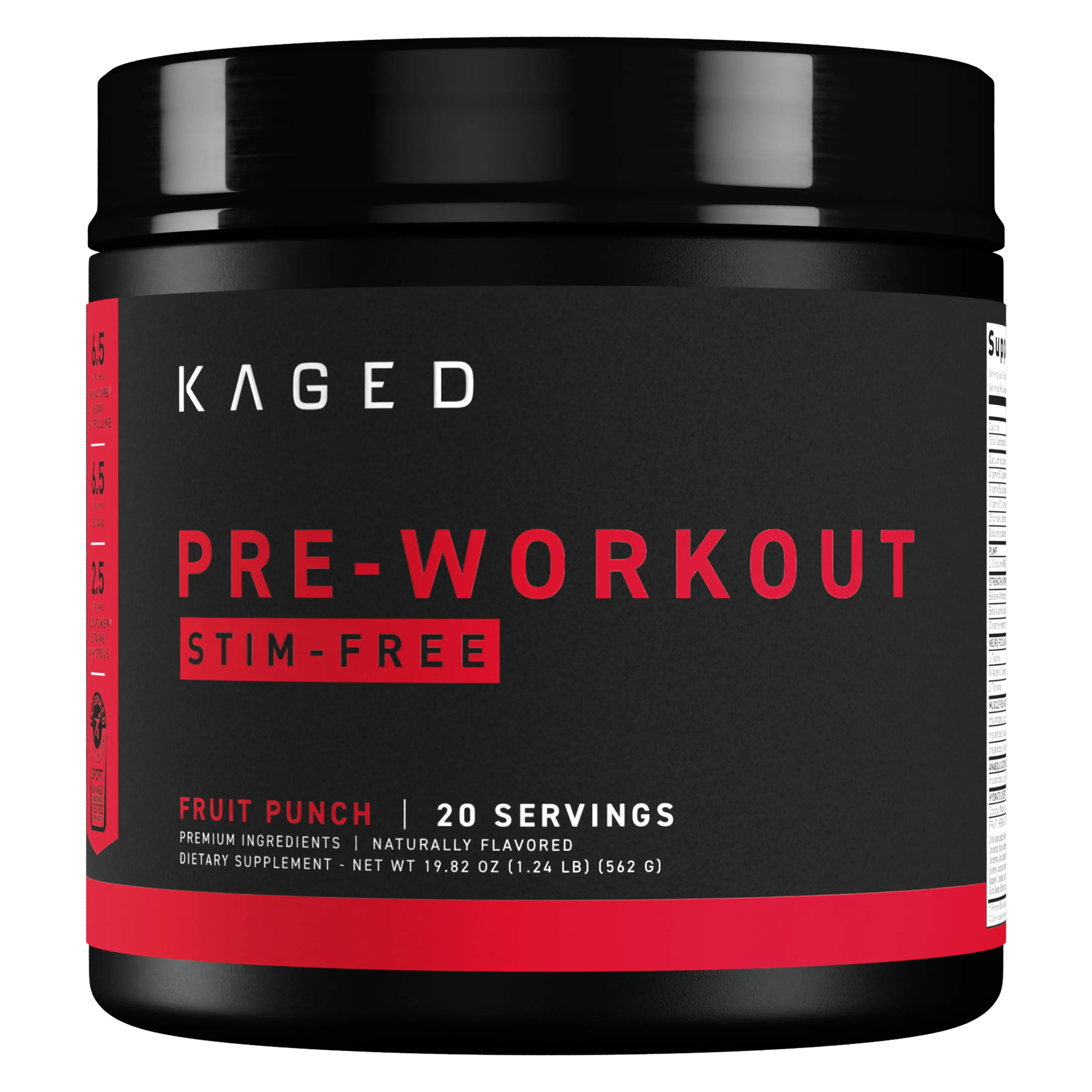 Pre Workout stimulant Free Kaged