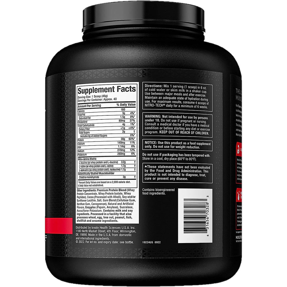 Nitrotech original 40 servings Muscletech