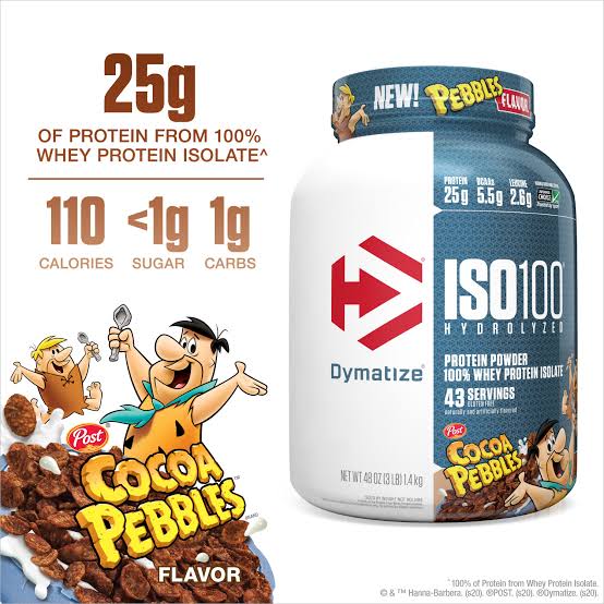 ISO100®
Fast Absorbing Performance Protein 5lbs 70+ servings Dymatize