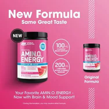 OPTIMUM NUTRITION® AMIN.O. ENERGY HYDRATION + FOCUS