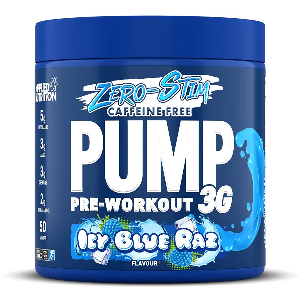 Pump 3G Zero Stim - Caffeine Free Pre-Workout 375g