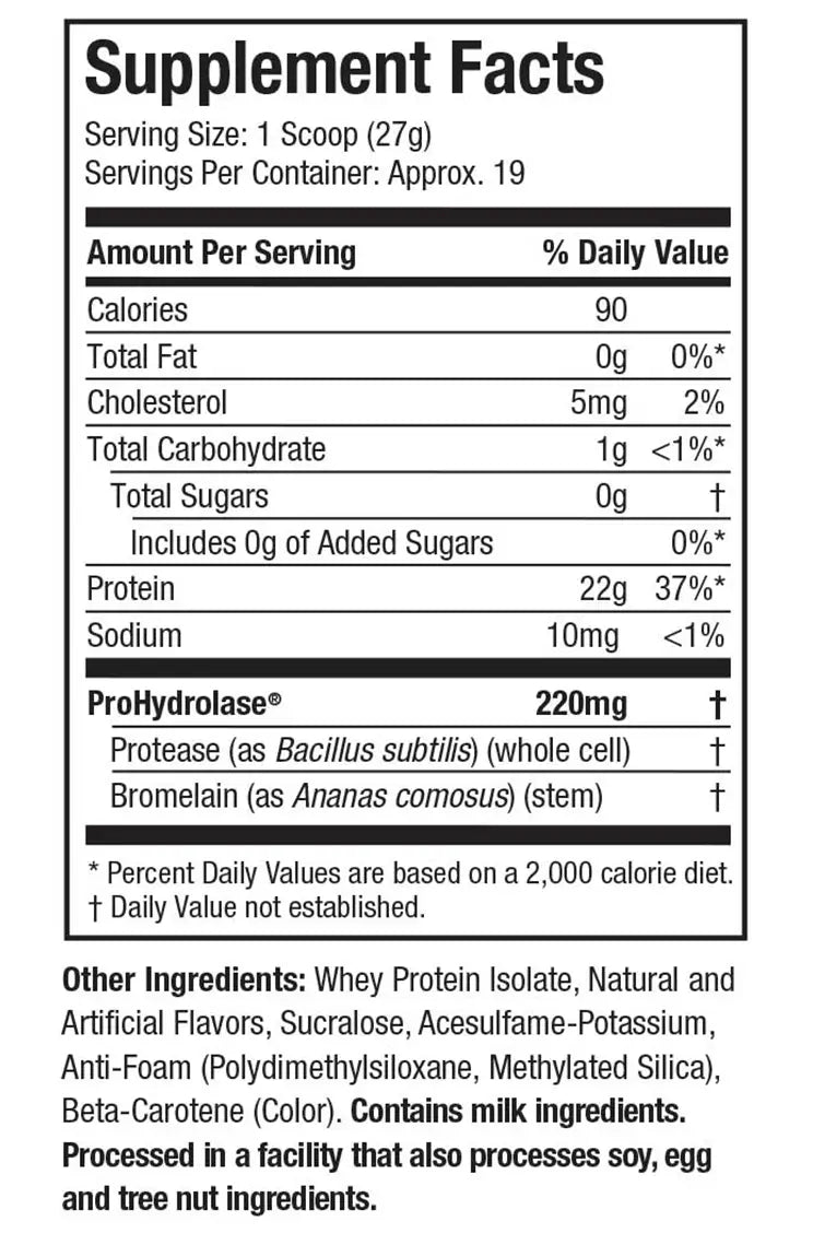 Iso Whey Clear Muscletech
19 servings