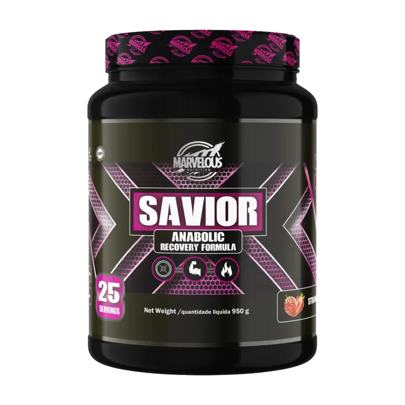 Marvelous Nutrition, SAVIOR ANABOLIC RECOVERY FORMULA, 950g, 25 Servings