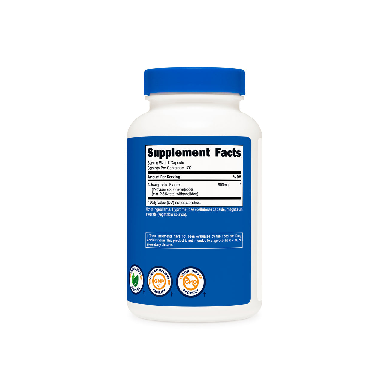 Nutricost Ashwagandha Root 120 Capsules