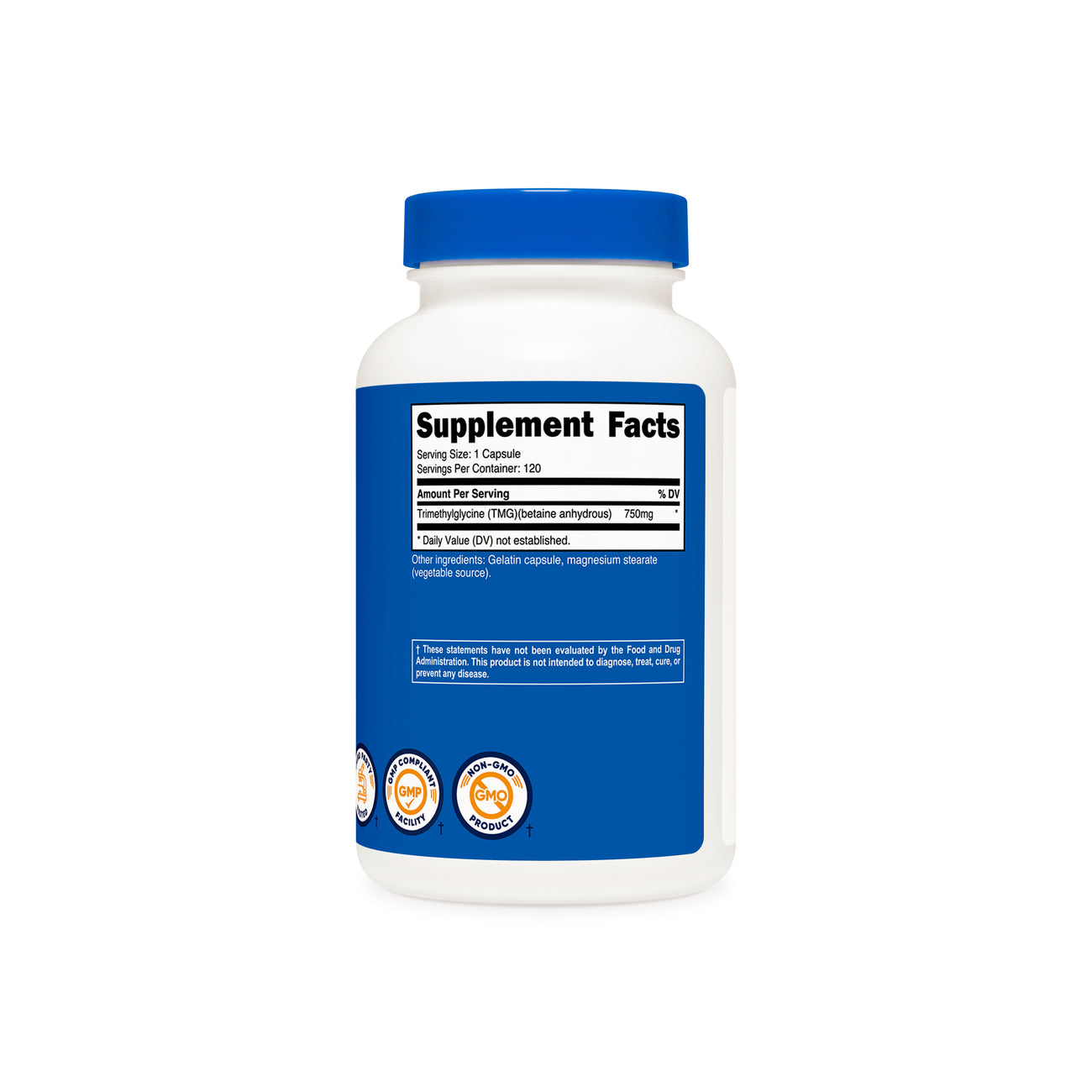 Nutricost TMG 120 Capsules