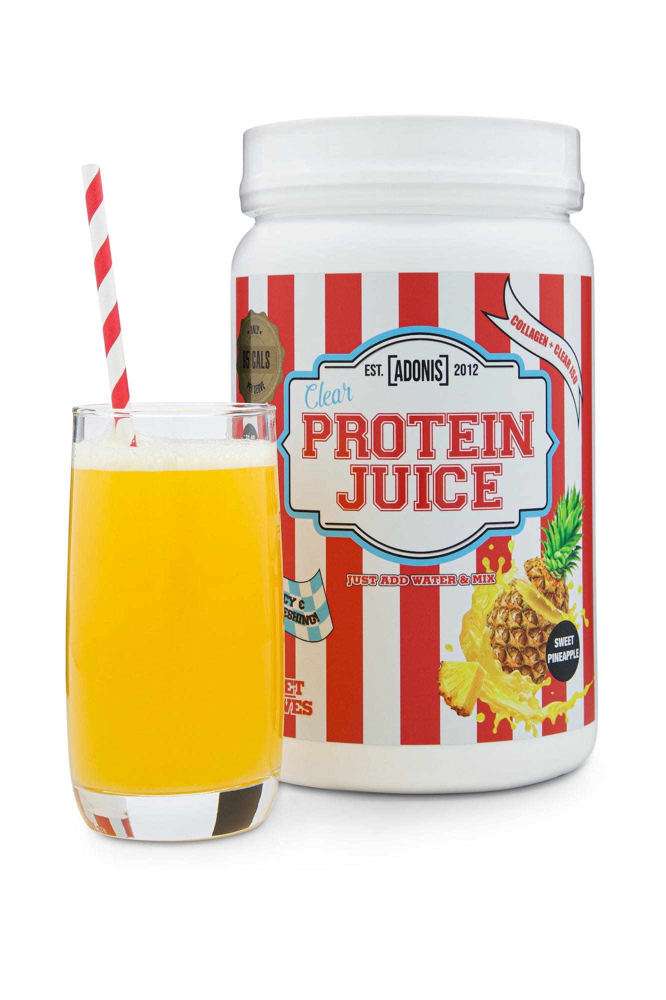 CLEAR PROTEIN JUICE (Collagen + Clear Iso) – Sweet Pineapple
