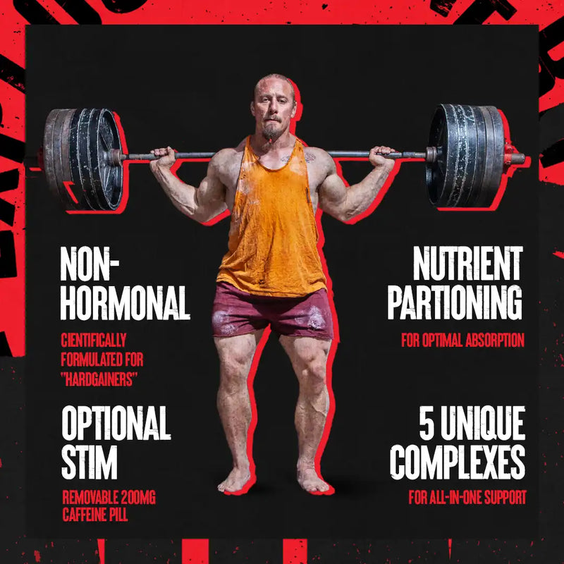 Animal M-Stak
Non-Hormonal Muscle-Building Formula