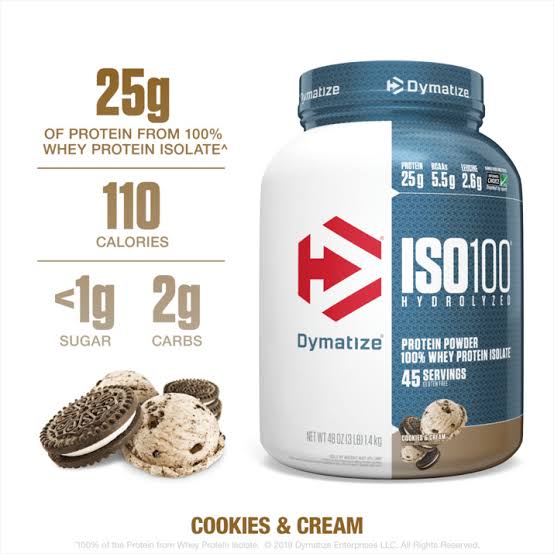 ISO100®
Fast Absorbing Performance Protein 5lbs 70+ servings Dymatize
