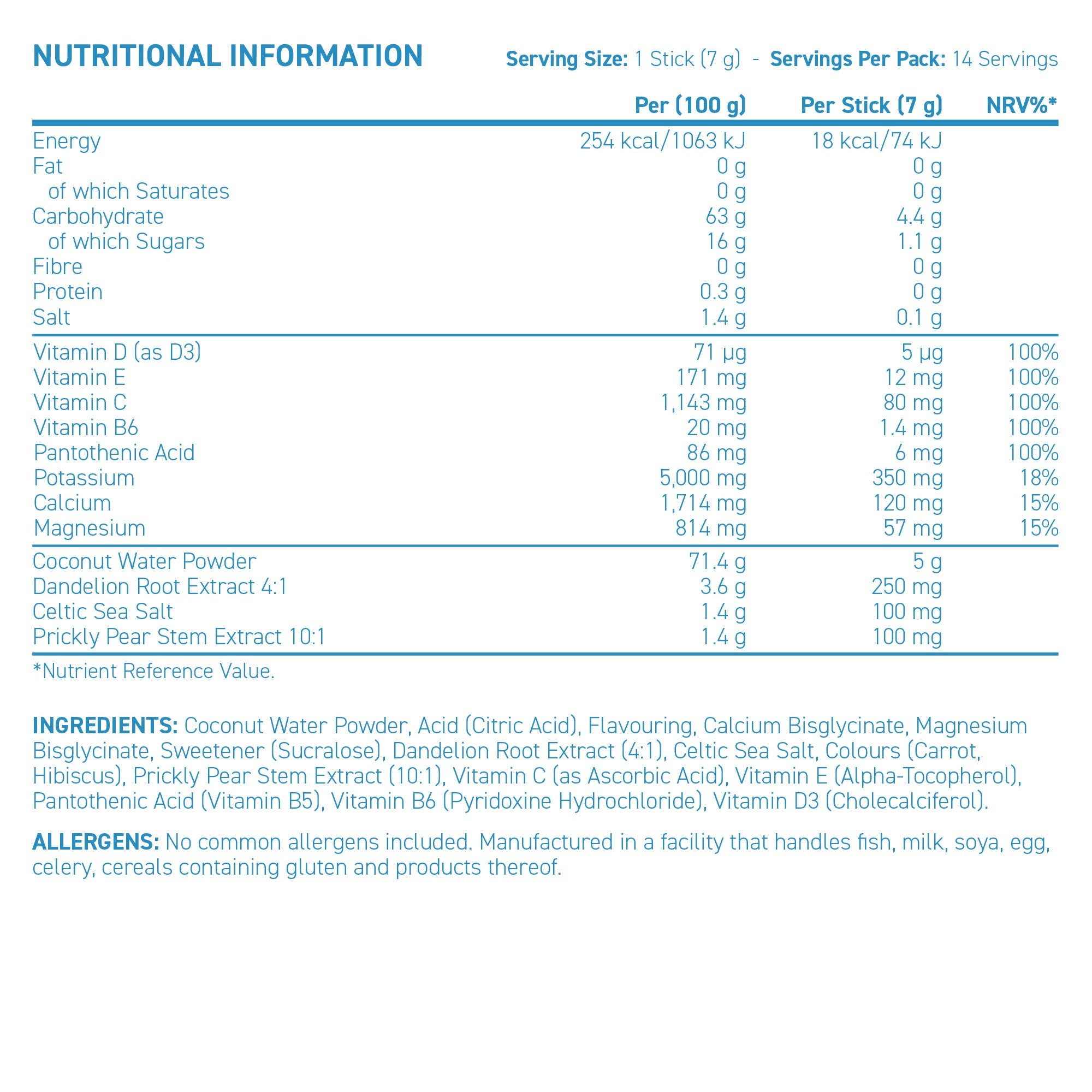 Coleen's Hydration Powder (14 Servings) Applied nutrition
