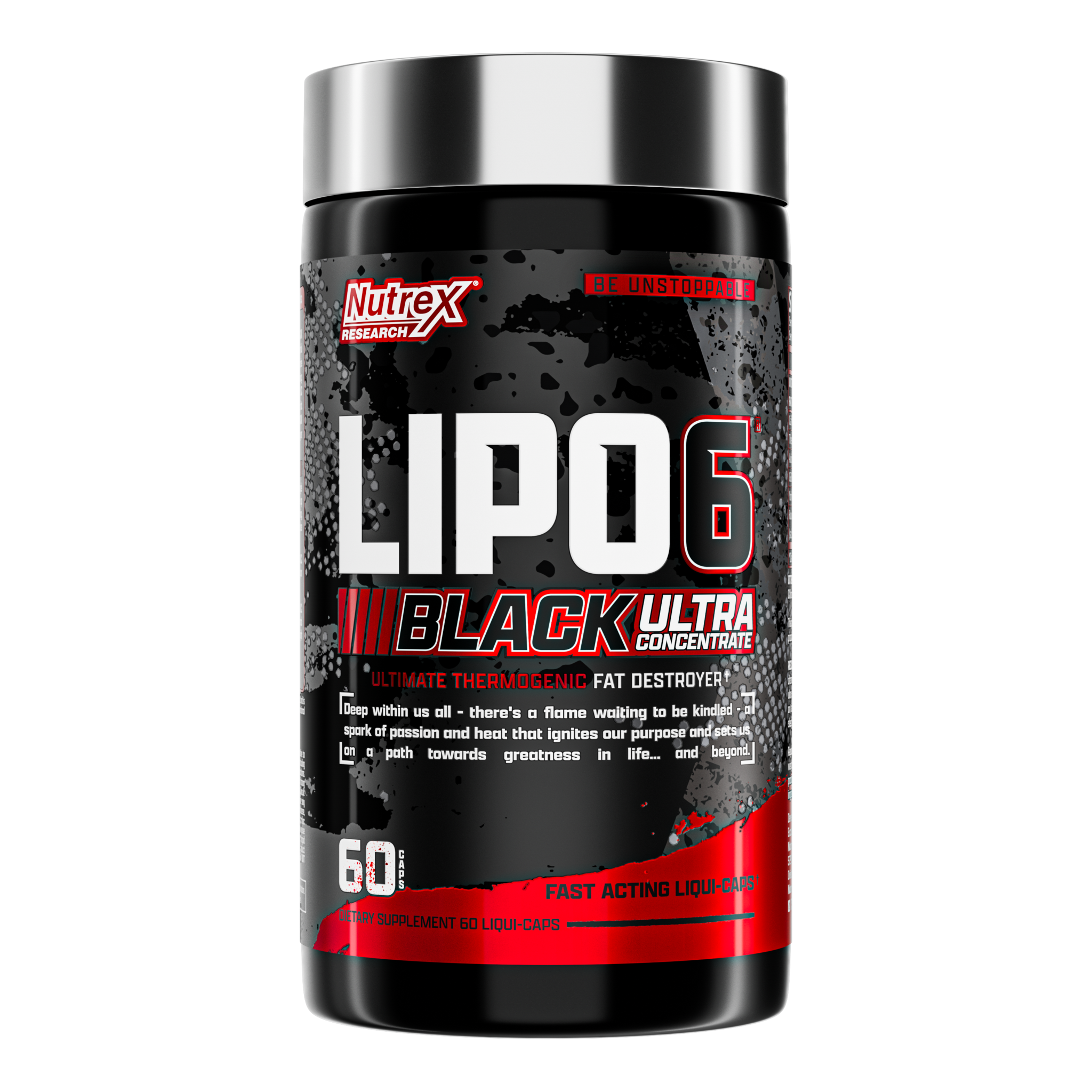 Lipo-6 Black UC
The Ultimate Thermogenic Fat Burner