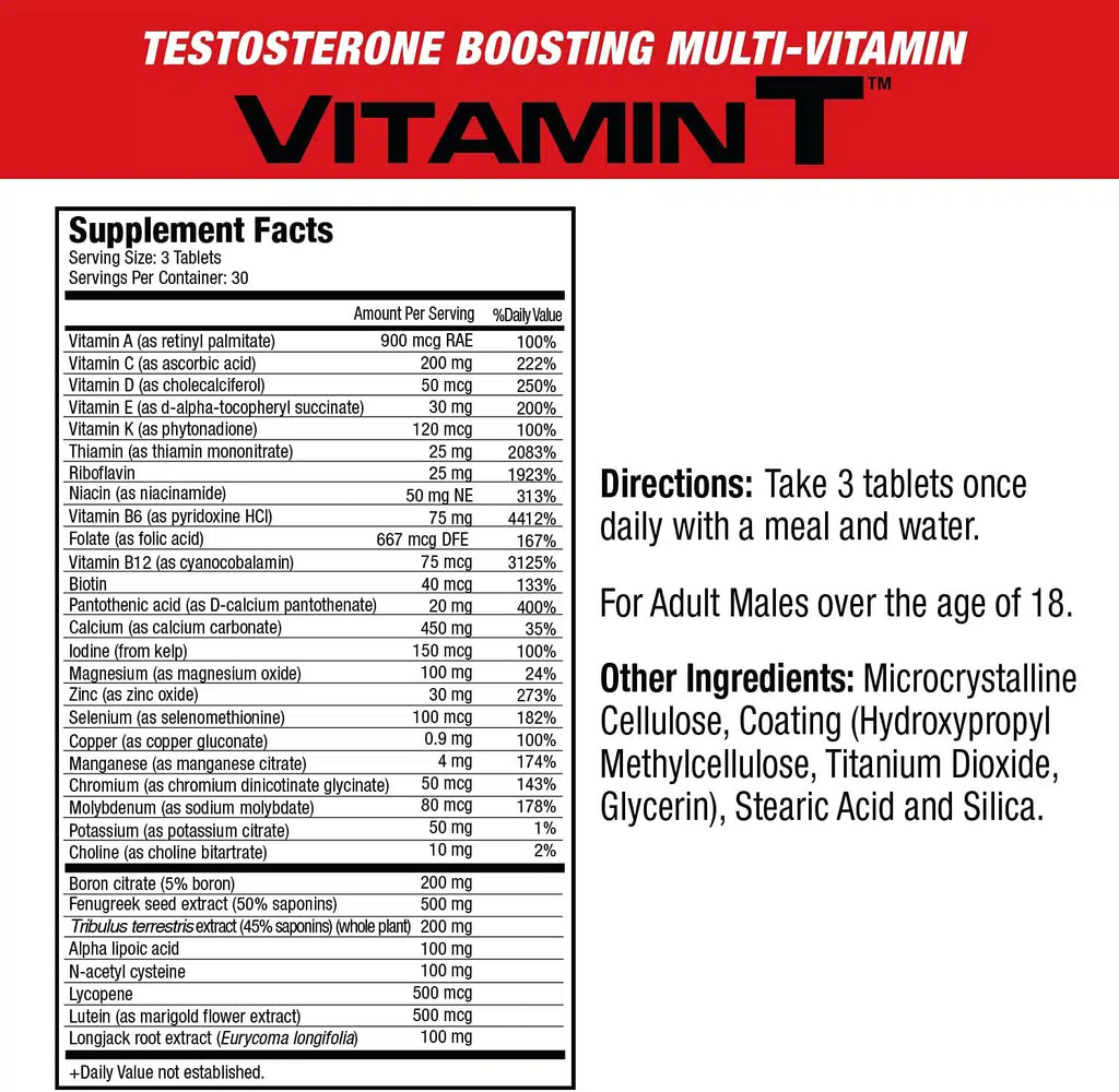 Vitamin T Muscle Meds