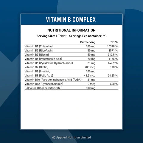 Vitamin B Complex Applied Nutrition