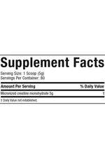 Creatine Platinum Muscletech 
80 servings