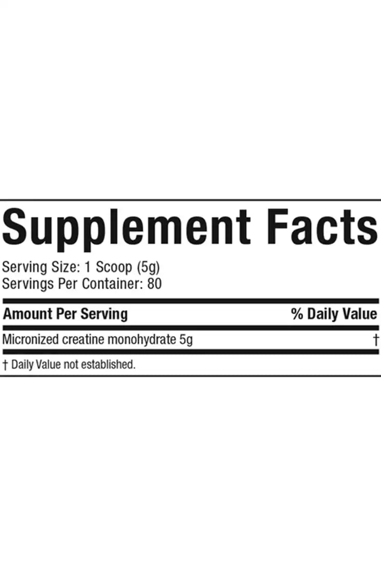 Creatine Platinum Muscletech 
80 servings