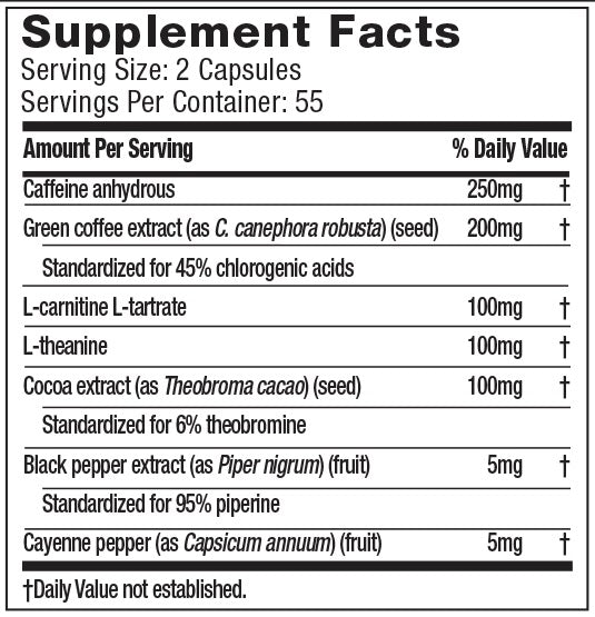 Muscletech Hydroxycut Hardcore Elite 110 Capsules