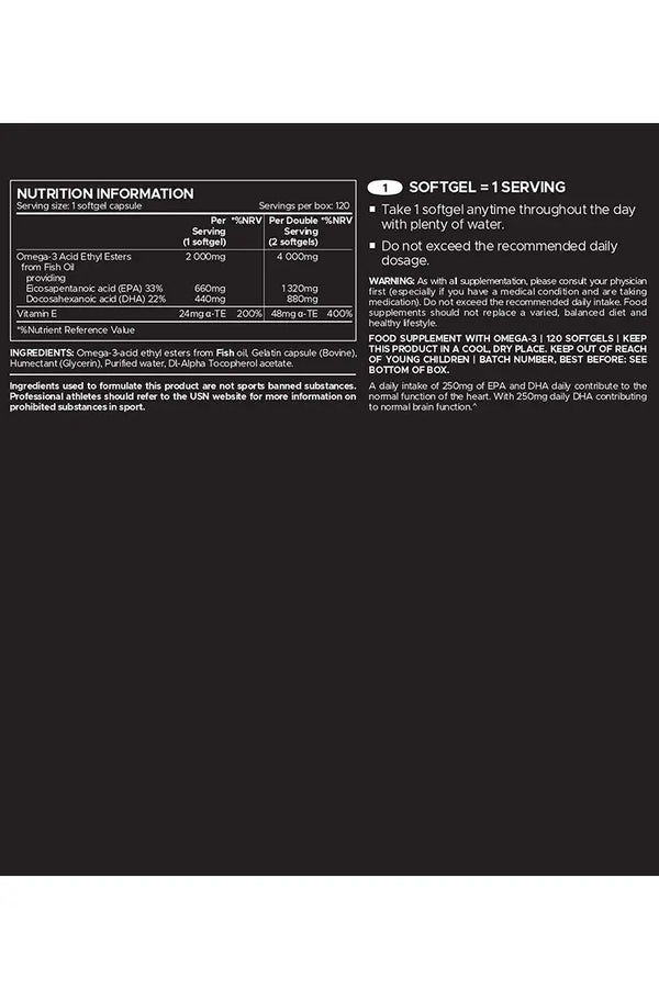 Omega 3 Ultra Sport USN