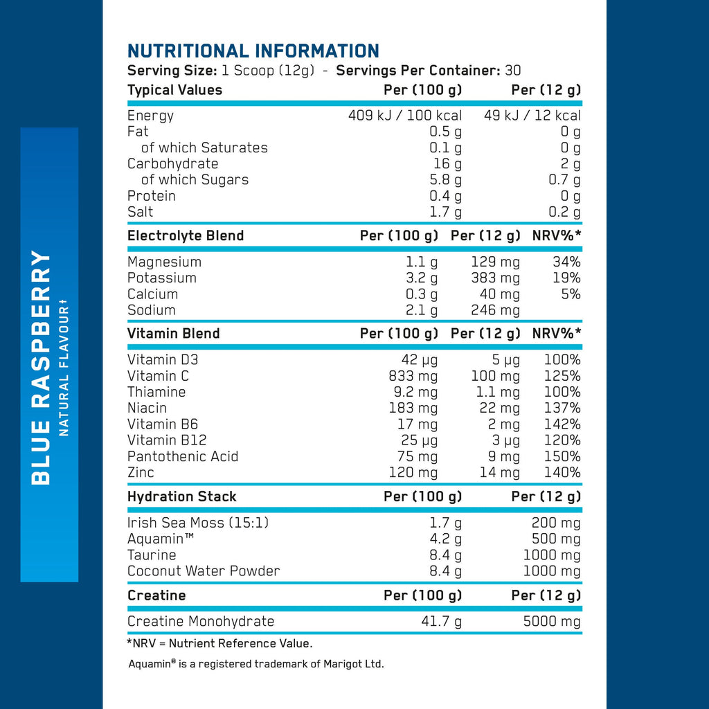 Creatine + Hydration Applied Nutrition 
STRENGTH | ENDURANCE | RECOVERY
