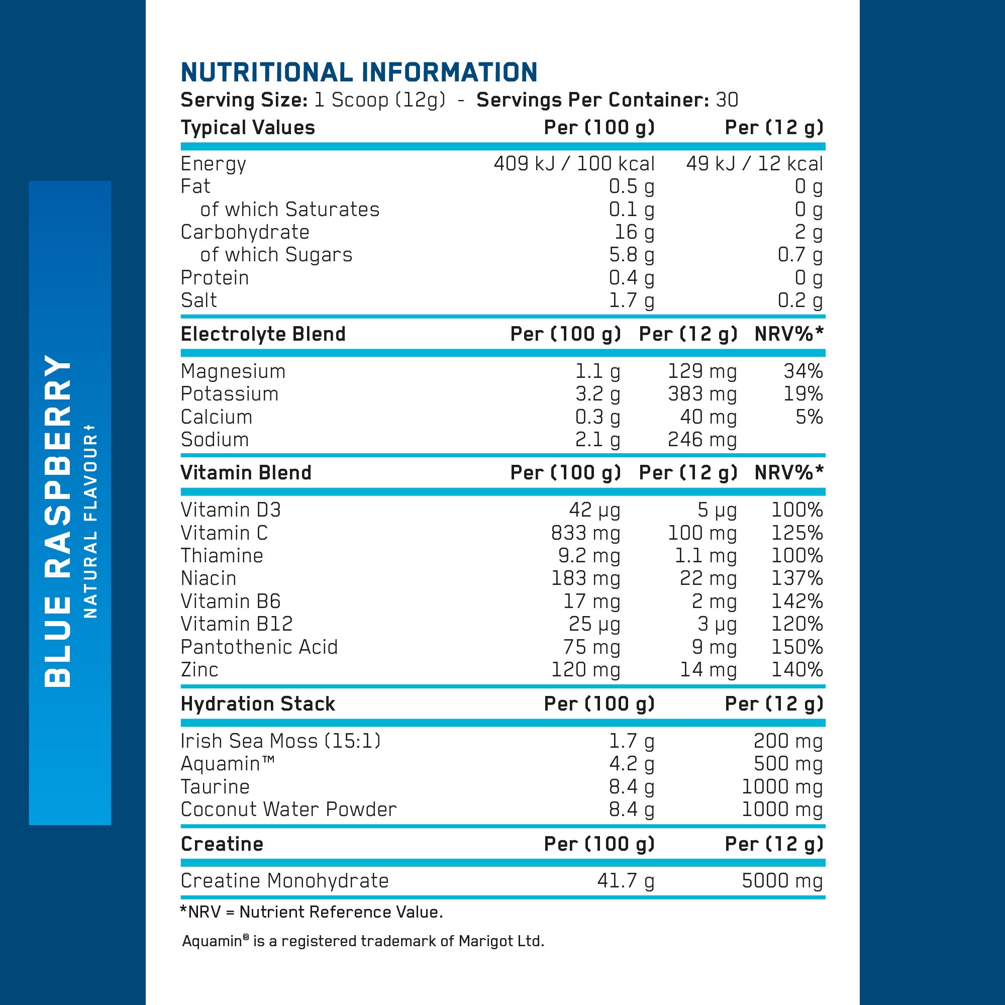 Creatine + Hydration Applied Nutrition 
STRENGTH | ENDURANCE | RECOVERY