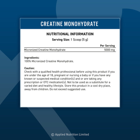 Creatine Monohydrate 300g Applied nutrition