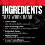 Animal M-Stak
Non-Hormonal Muscle-Building Formula