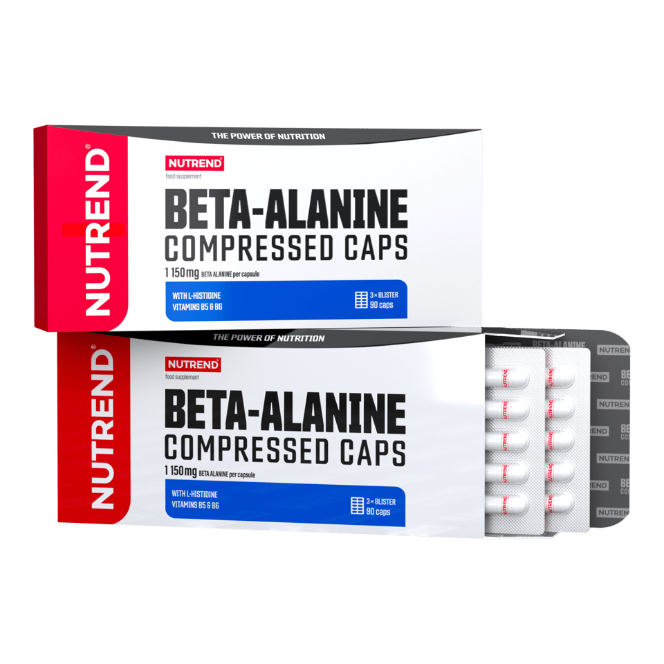 Beta-Alanine Compressed 90 Caps Nutrend 

Amino acid replenishment