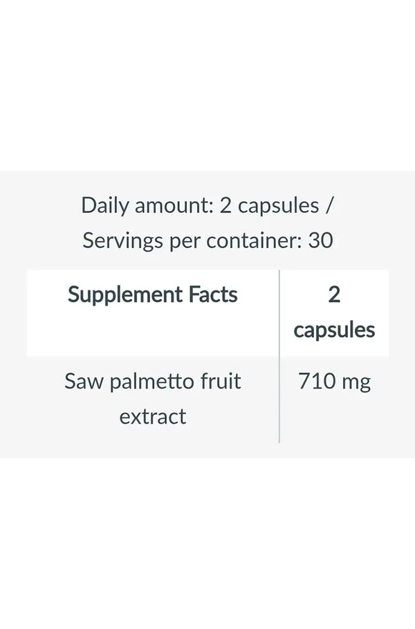 Saw Palmetto Biotech 60 caps