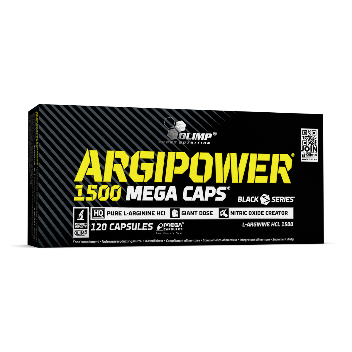 ArgiPower® 1500 Mega Caps® – 120 Capsules Olimp