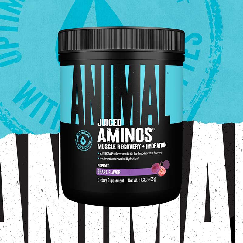 Animal Juiced Aminos
BCAA/EAA Amino Acid Blend for Muscle Recovery