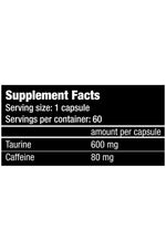 Caffeine + Taurine Biotech 60 tabs