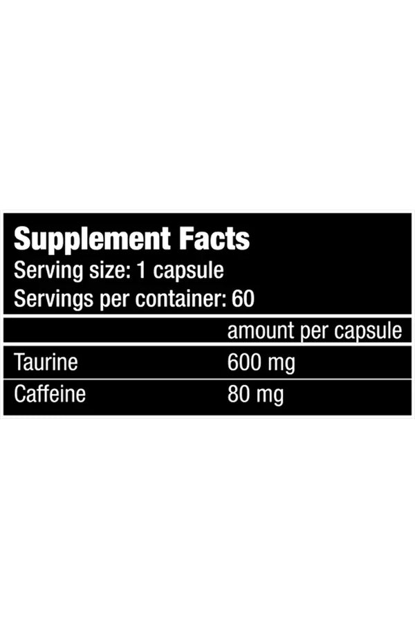 Caffeine + Taurine Biotech 60 tabs