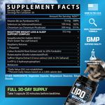 Lipo-6 Nighttime
Restful Sleep and Weight Loss