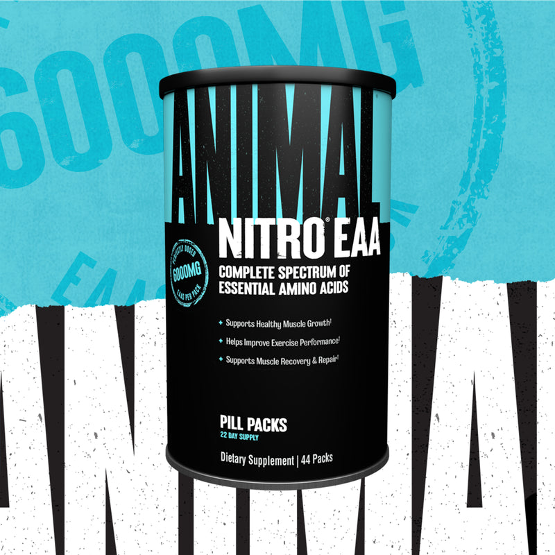 Animal Nitro
Essential Amino Acids with BCAA Supplement