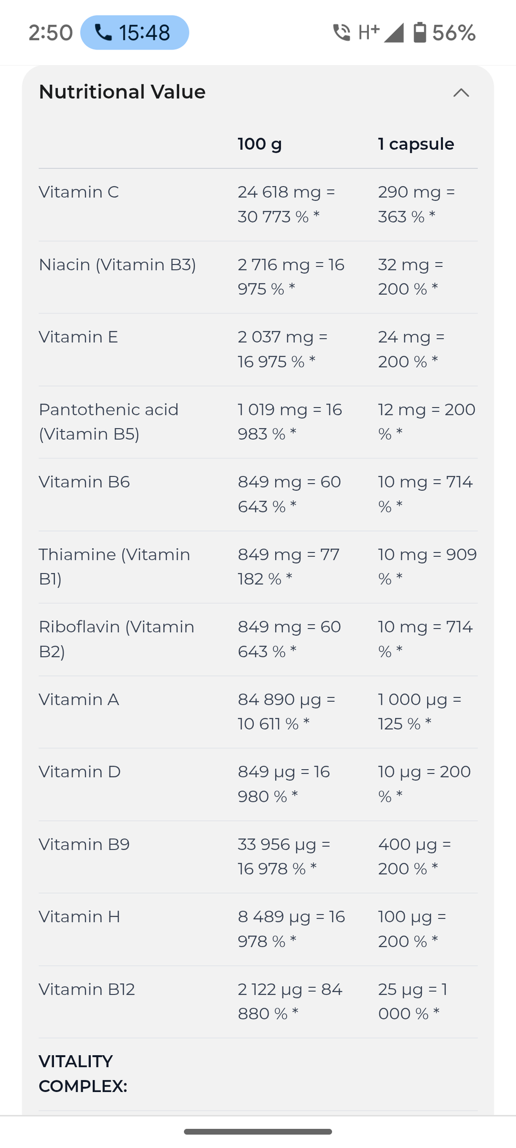 Multivitamin Compressed 60 Caps Nutrend