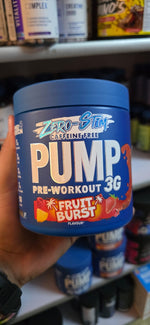 Pump 3G Zero Stim - Caffeine Free Pre-Workout 375g