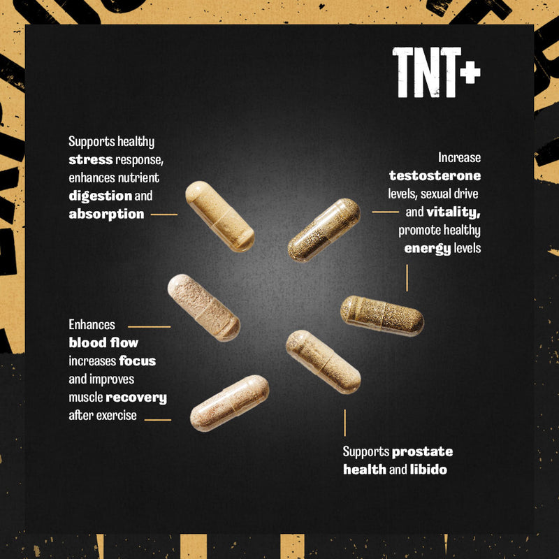 Animal TNT+
Boost Male Health, Performance, and Stamina