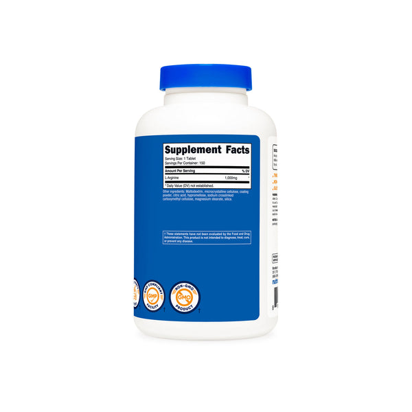 Nutricost L-Arginine 150 Tablets