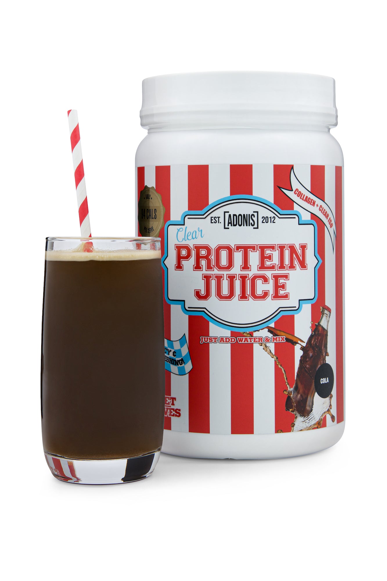 CLEAR PROTEIN JUICE (Collagen + Clear Iso) – Cola