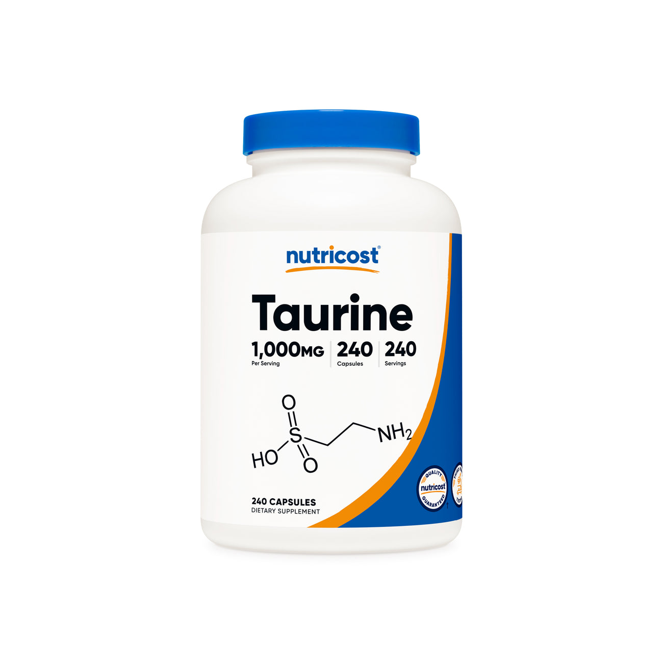 Nutricost Taurine 240 Capsules