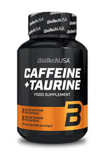 Caffeine + Taurine Biotech 60 tabs