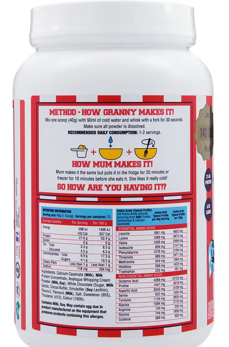 Protein Cookie Dough Adonis Gear
servings 25 servings