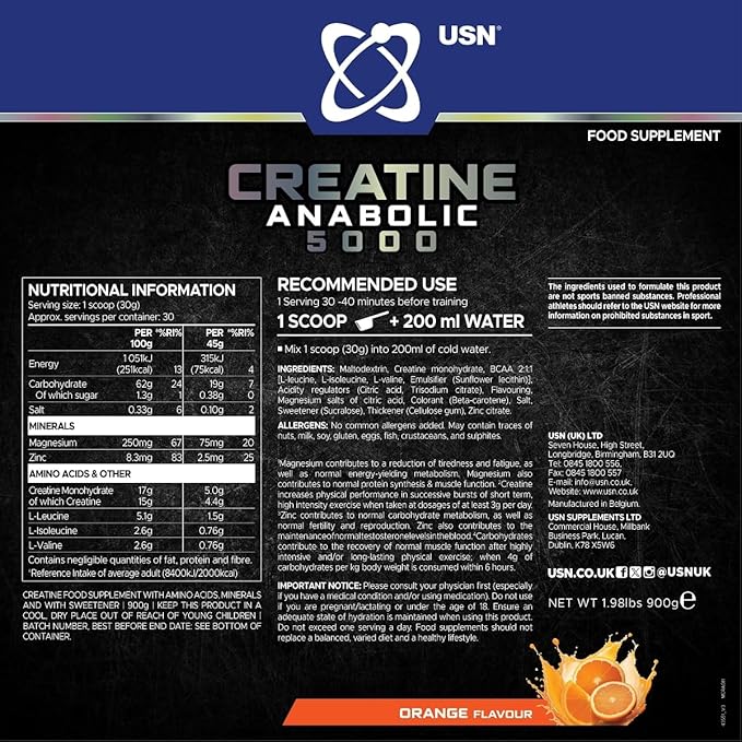 Creatine Anabolic 5000