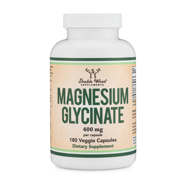 Magnesium Glycinate Supplement 180 Capsules