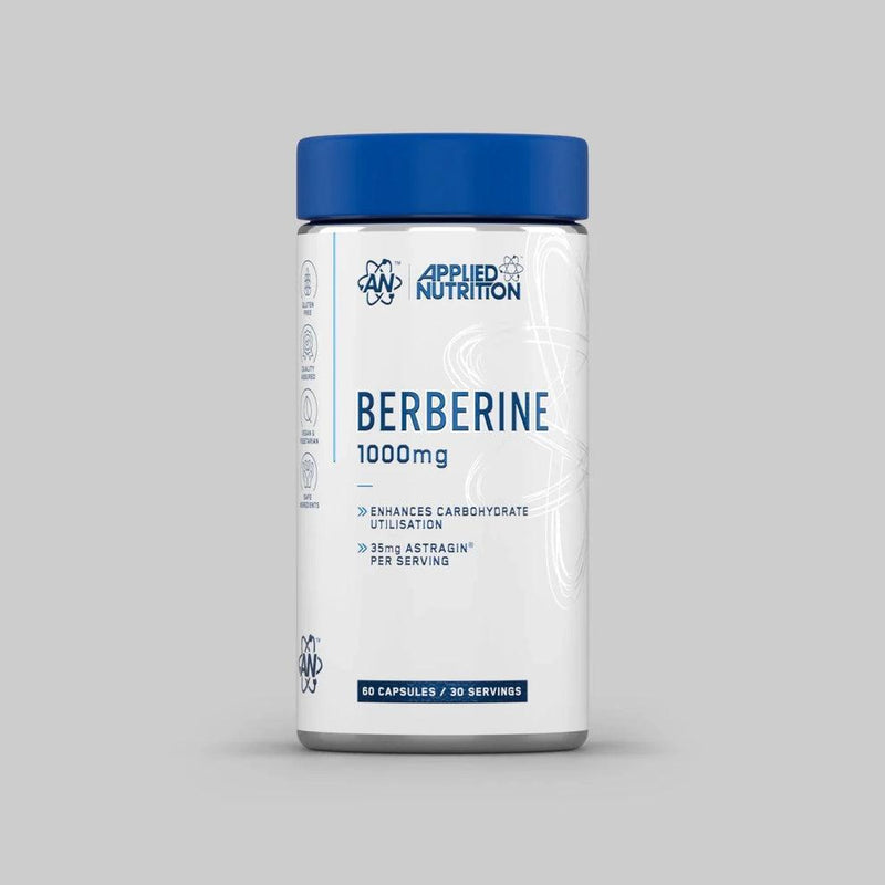 Berberine 1000mg Applied Nutrition
servings: 60 capsules
