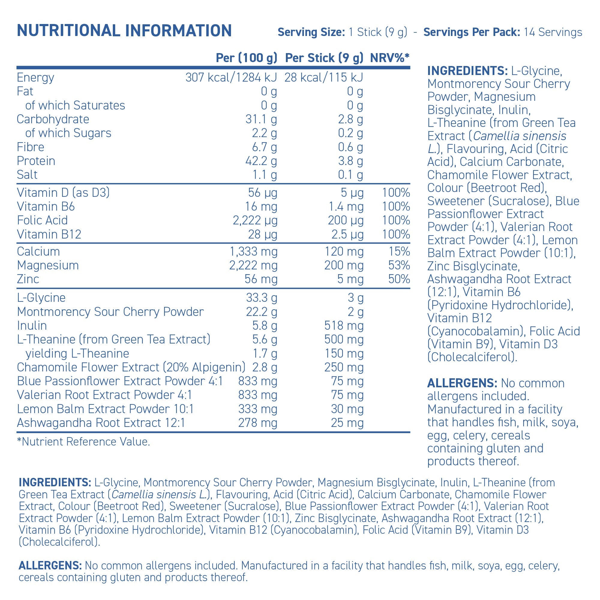 Coleen's Sleep Powder (14 Servings) Applied nutrition