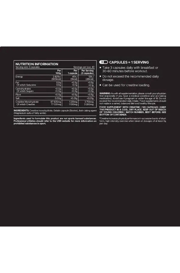 Creatine Ultra Caps USN