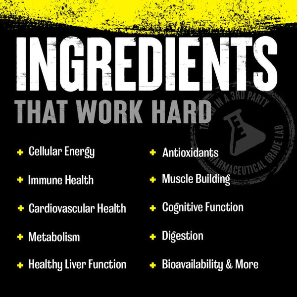 Animal Pak 44 packs
Comprehensive All-in-One Multivitamin and Supplement Pack
