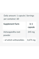 Ashwagandha Biotech 60 pills