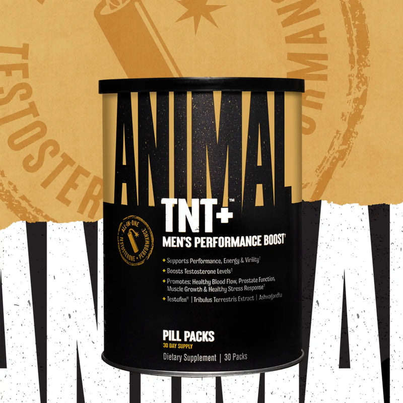 Animal TNT+
Boost Male Health, Performance, and Stamina